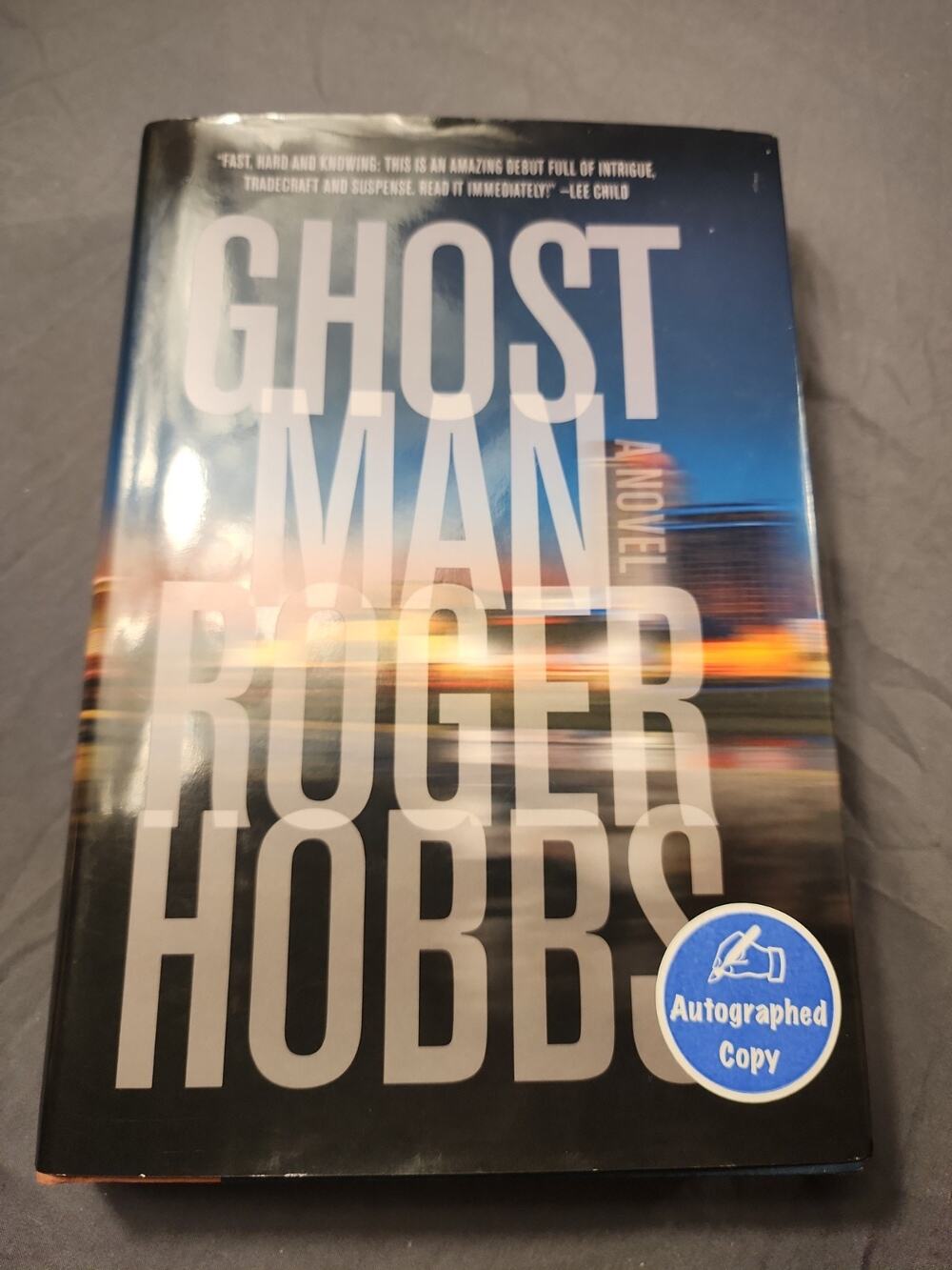 Ghostman by Roger Hobbs (2013, Hardcover)